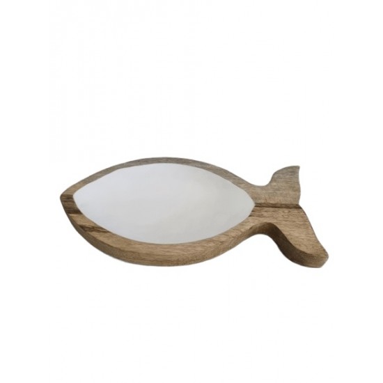 Peça em madeira peixe 29*15*2.5cm cl10012