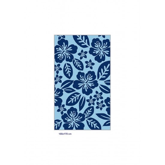 Toalha de praia tropical 100*170cm 1030