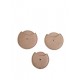 Porta moedas red, em celeiro natural dm7.5 cm 10920