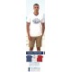 T-shirt homem 3 cores da NISKO M-XXL 1150