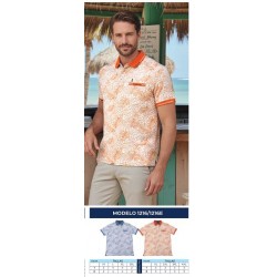 Polos homem  alg. 2 cores M-XXL 1216