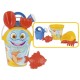 Balde praia c/ acessórios golfinho 17*30cm 1317