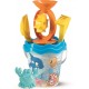 Balde praia criança c\acessórios d17cm 1334-fish