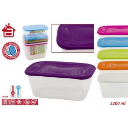 Caixa retangular 3200 ml 16035