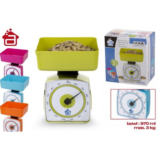 Balança de cozinha 3kg 17199