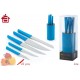 Bloco c/ 5 facas multiusos 17393