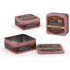 Caixa metálica quadrada 16*16*7 cm 17679