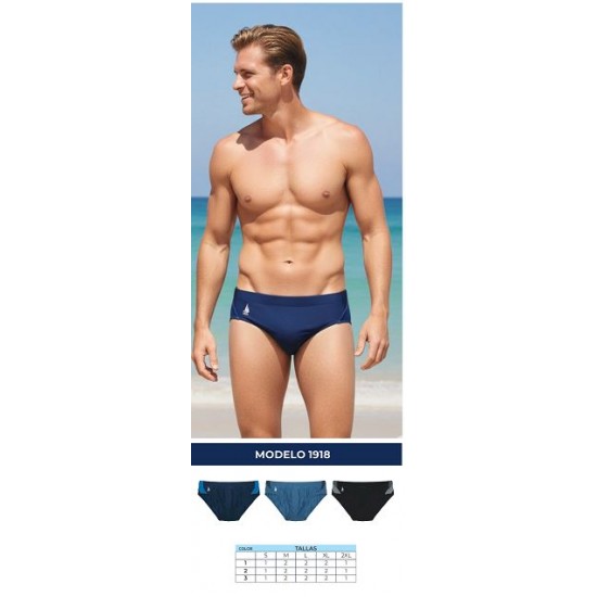 Boxer poliamide homem nisko S-XXL 1918