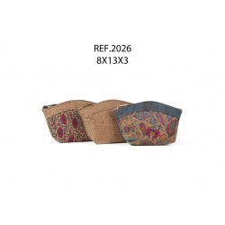 Porta moedas em cortiça 12*8*3 cm 2026