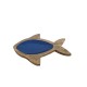 Peça em madeira peixe 37*25*2cm cl2753