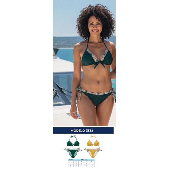 Bikini NISKO de mulher 2 cores S-XL 3332B
