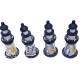 Farol em madeira 10*30cm 355222