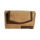 Carteira senhora cortiça 2 cores 18*11*3 cm  36/1