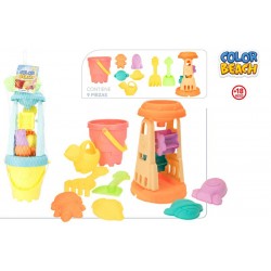 Moinho de areia c/acessórios 25cm 47509