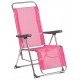 Cadeira alta relaxe alumínio 102x65x13 cm c\posições 480ALF 