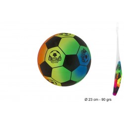 Bola futebol neon pvc D23 cm 53709