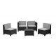 Conjunto jardim verona storage grafit 55443