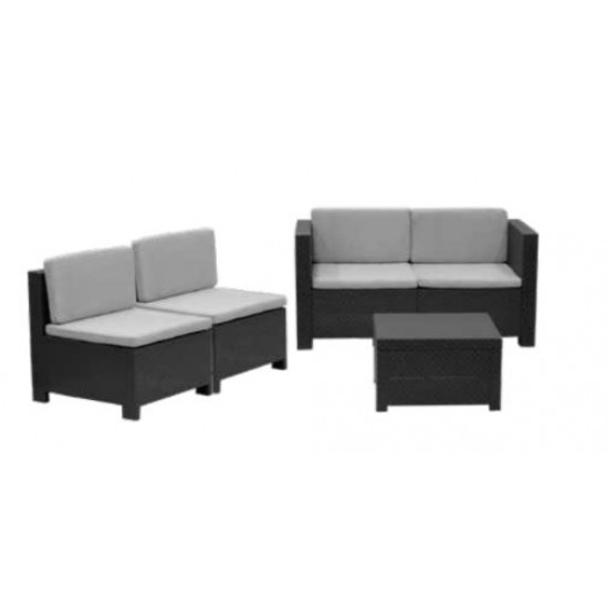 Conjunto jardim verona storage grafit 55443