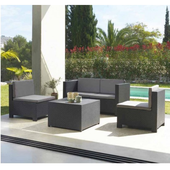 Conjunto jardim verona storage grafit 55443