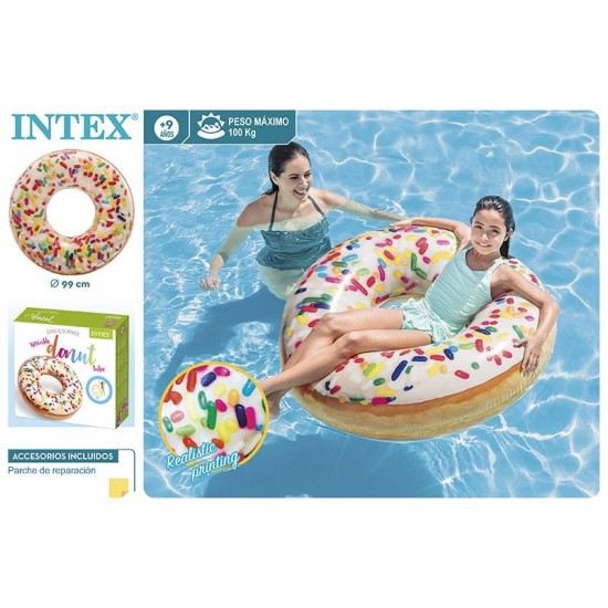 Boia donut branco d114cm  56263