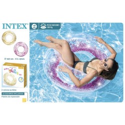 Boia roda transparente c\glitter d107 cm 56274