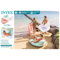 Cadeira insuflável intex c\ almofada 114*107cm 56801