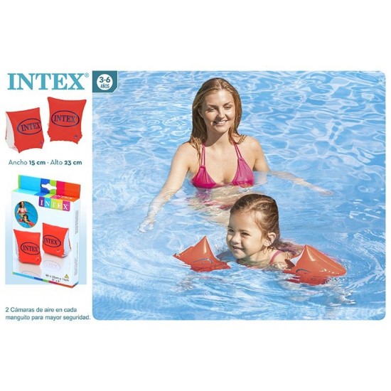 Braçadeiras insufláveis intex 23*15 cm 58642