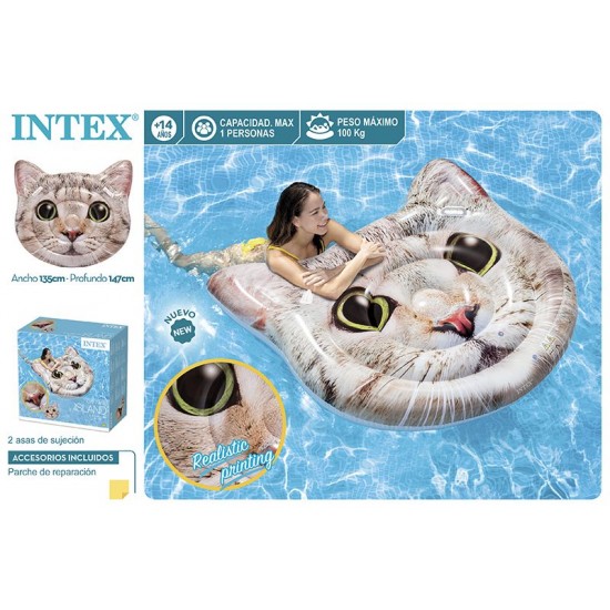 Boia gato c\pegas intex 147*135cm 58784