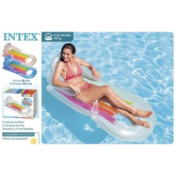 Cadeira insuflável intex 160*85cm 58802