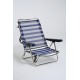 Cadeira alumínio faz de cama 72x65x15 cm 607ALF 