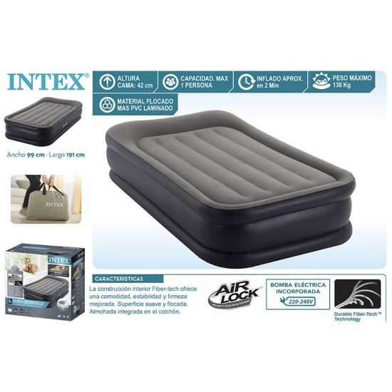 Colchão cama dura-beam basic deluxe  99*191*42cm 62132