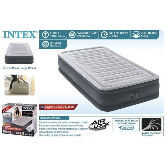 Colchão cama dura-beam cofort deluxe  99*191*33cm 67766