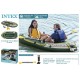 Barco intex 2 pessoas c\remos e bomba 236*114*41cm 68347