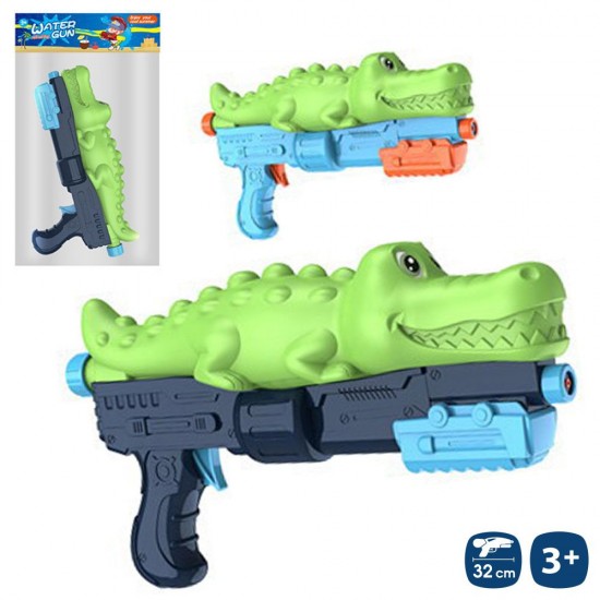 Pistola agua crocodilo sortidos 32*6*19cm 700822 