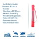 Chapéu sol 220cm em ferro 28/32cm c\ respirador 702947