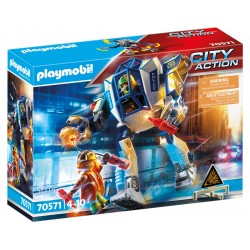 Playmobil policia robot city action 70571