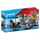 Playmobil city action policia perseguir ladrão 70572