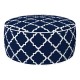 Puf insuflável em azul d53*23cm 79033