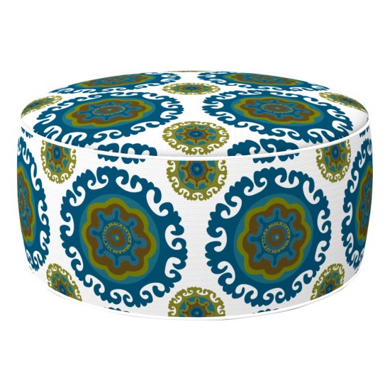 Puf insuflável cor estampada d53*23cm 79034