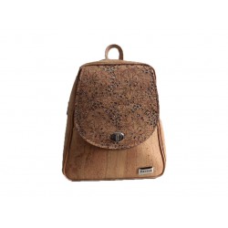 Mochila senhora cortiça laser 30*25*11 cm 799LS