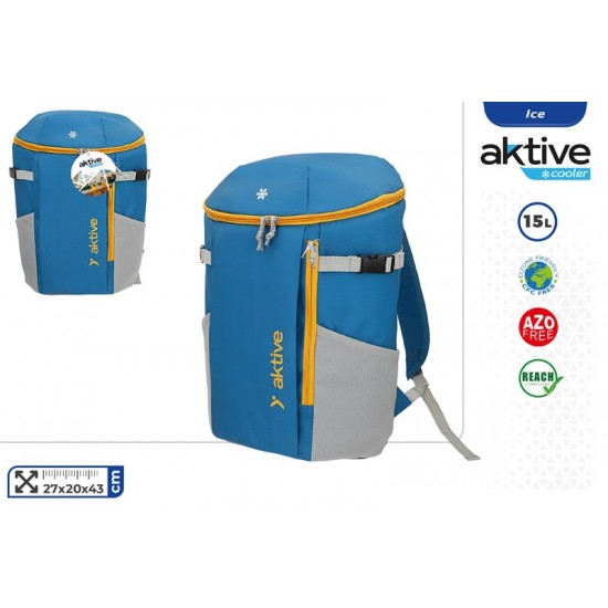 Saco térmica mochila 15l 27*20*43cm 80802