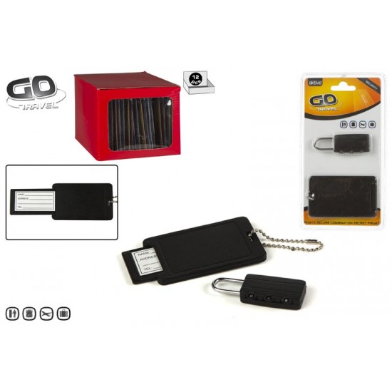 Blister c/ cadeado e identificador 81038