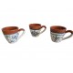 Barro em Caneca funil 7.5*7.5cm a148