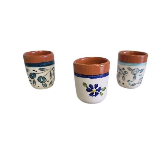 Barro em Copo de licor mini 5*4cm a174