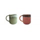 Cor Pastel - Caneca direita loiça sort. 9*9*10cm - AS501-9