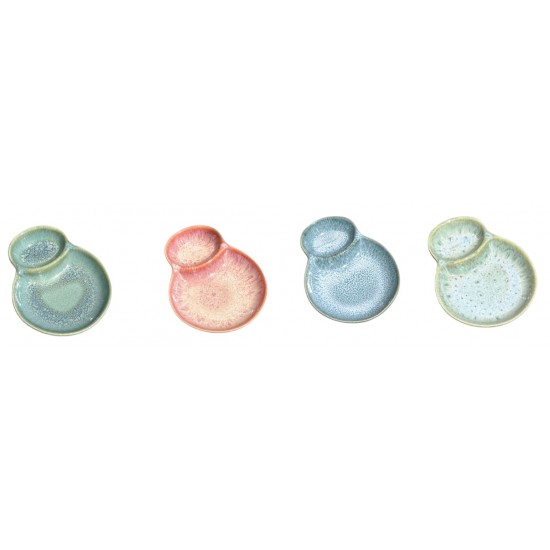 Cor Pastel - Azeitoneira com cores sortidas 12*15*3cm - AS203-15