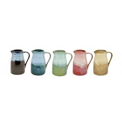 Cor Pastel - Jarro de louça gr. 11*14*25.5cm - AS5056-22