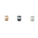 Cor Pastel - Copo de café loiça sort. 5.5*5.5*6cm - AS62026-6