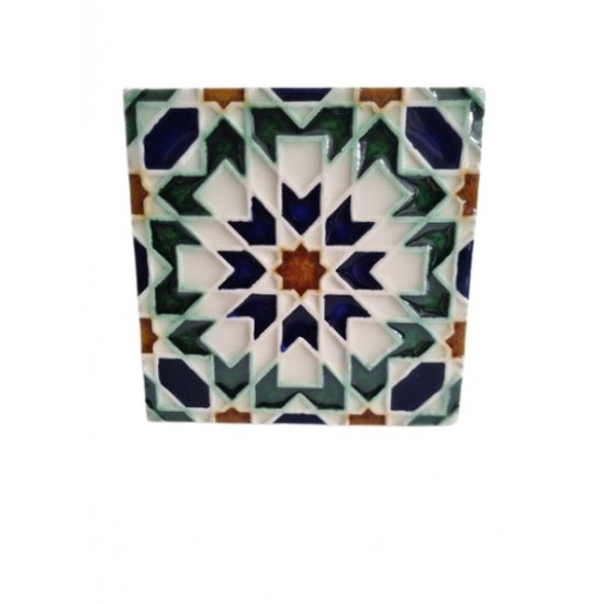 Azulejo com relevo 14*14 - AZLAR