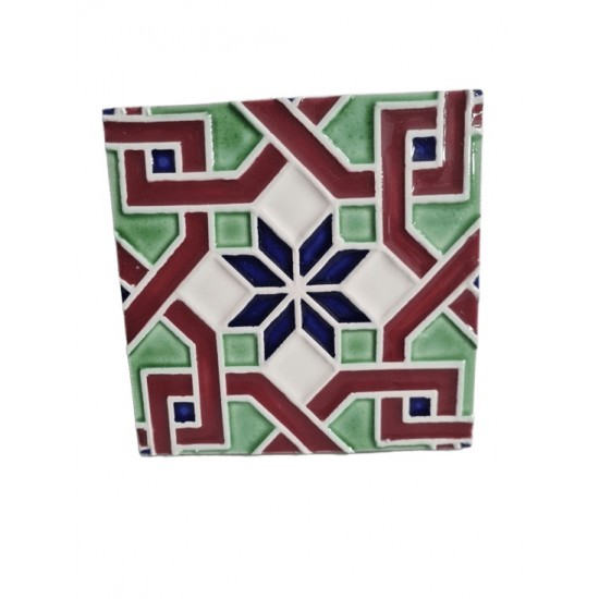 Azulejo com relevo 14*14 - AZLAR